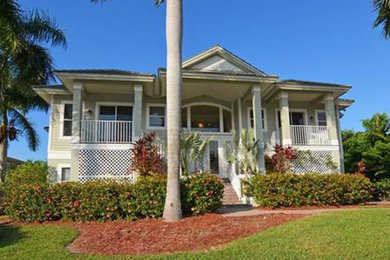 This is an example of a house exterior in Miami.