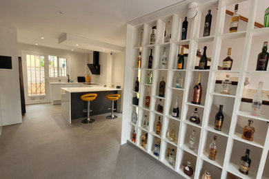 Cocina abierta bungalow