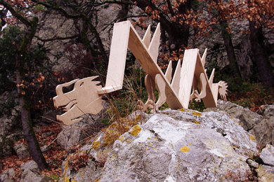 Etagère Dragon en Frêne