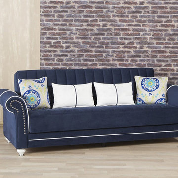Royal Home Sofa Bed | Riva Dark Blue