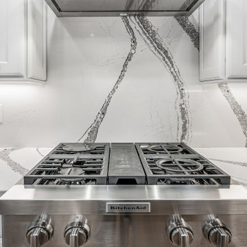 Shaker White Kitchen Remodel Charlotte, NC