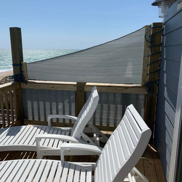 Oceanfront deck furniture