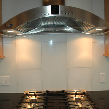 Contemporary Birdseye Maple Kitchen