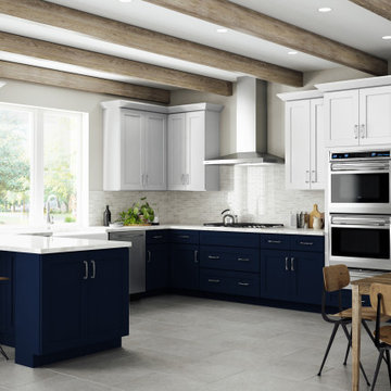 Navy Blue Kitchen Cabinets