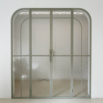 Arched Crittall Steel Door