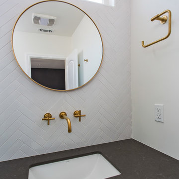 Scandinavian delight, bathroom remodel in Burbank, CA