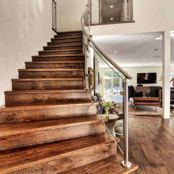 Custom White Oak Hardwood Floors