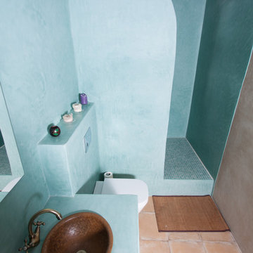 Baño de Tadelakt en Sants ( Barcelona )