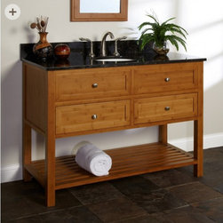 Customize Solid Wood Bathroom Vanity- - Products