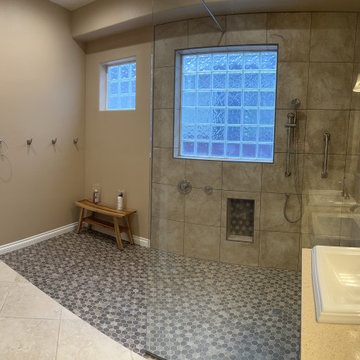 ADA Bathroom/Garage Retrofit and New Flooring