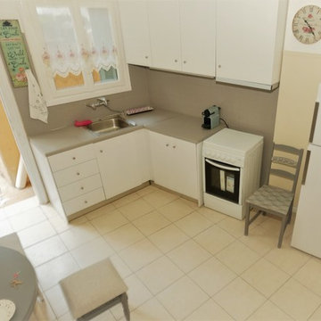 Economy furnishing Shabby Chic style for airbnb project