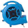 XPOWER P-830 1 HP 3600 CFM Air Mover, Carpet Dryer, Floor Fan, Blower