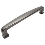 Cosmas - Cosmas 4392-128WN Weathered Nickel 5&rdquo; CTC Cabinet Pull - 5" (128mm) Hole Centers