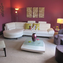 Pink n purple rooms