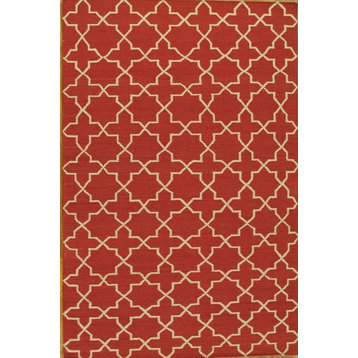 Pasargad Kilim Collection Hand-Woven Lamb's Wool Area Rug- 2' 0" X  3' 0"