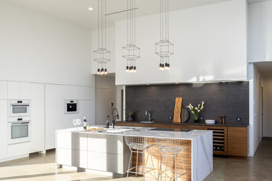 Kitchen - contemporary kitchen idea in Other