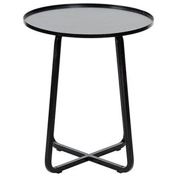 Rhodes Side Table, Metal