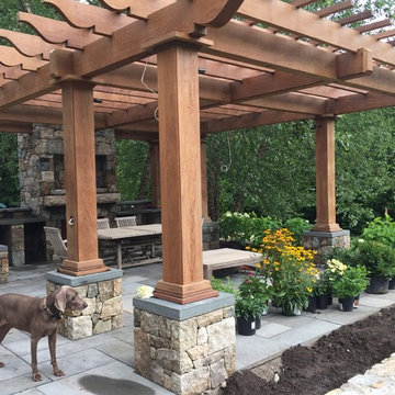 Ipe Timber Pergola