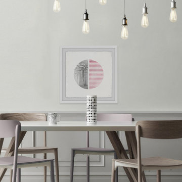 "Division" Framed Painting Print