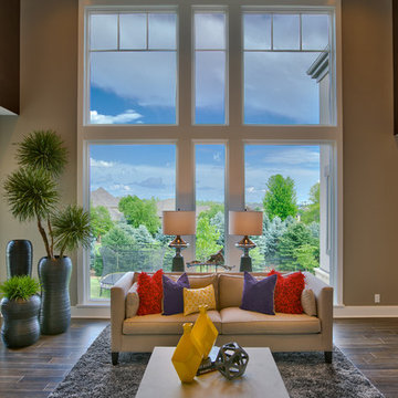 Vibrant Living Room Design