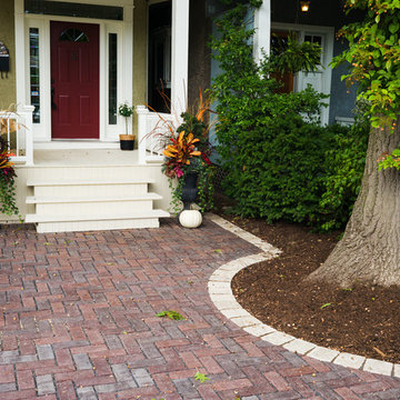 Walkway / Driveway Landscaping Combo