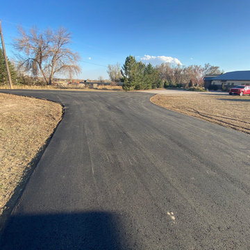 Asphalt installation