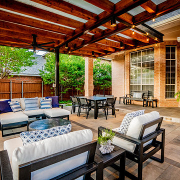 Serene Amberglow Patio | Carrolton Outdoor Living