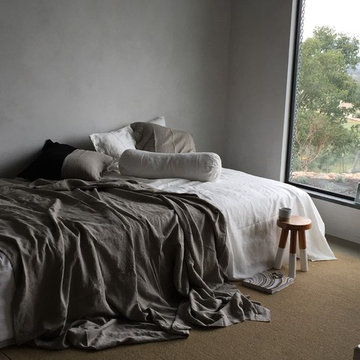 Rough Linen Bedding