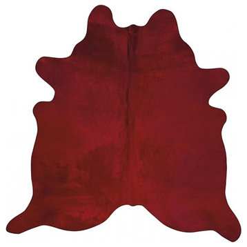 Dyed Cowhide Brazilian, Red
