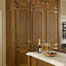 quarter sawn oak pantry