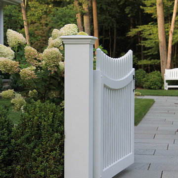 Easy Install White Vinyl Fence From Seven Trust