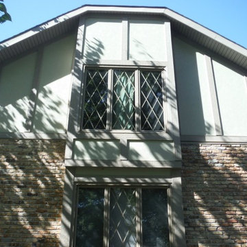 JH Stucco Panels | Sandstone Beige – Cedarmill | Chesterfield, MO. (63005)