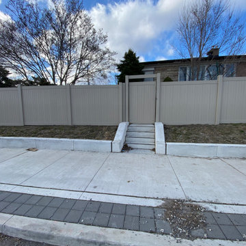 Vinyl Fence