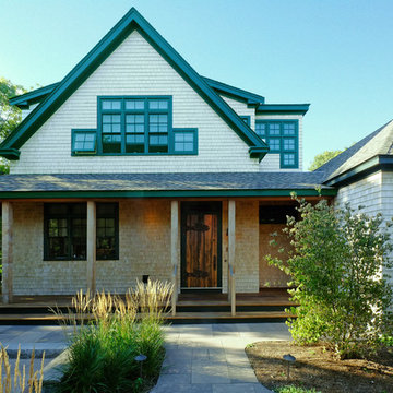cape cod vernacular new home