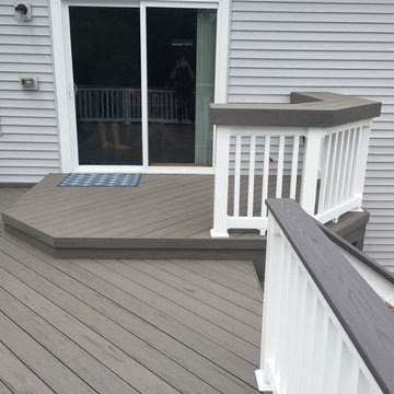 Elevated Timber Tech Deck in Winfield, IL