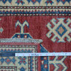 Oriental Rug Tribal Kazak Runner, Hand-Knotted 100% Wool Rug