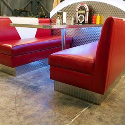Retro Diner Booth - Dining Sets