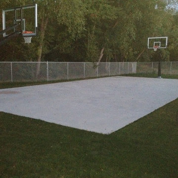 Martin Q's Pro Dunk Platinum Basketball System on a 30x60 in Hanover Township, P