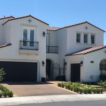 Kaye’s Exterior - Modern Mediterranean