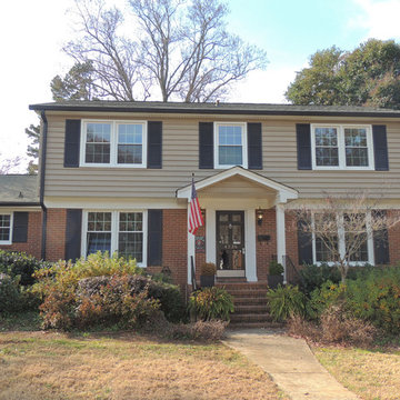 Two Story with Oriel Style Windows