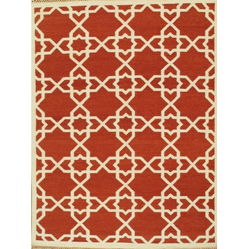 Pasargad Kilim Collection Hand-Knotted Lamb's Wool Area Rug, 10' 0"x14' 0"