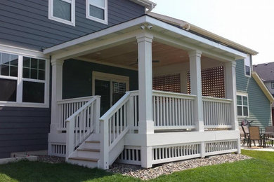 Inspiration for a porch remodel in Minneapolis