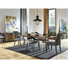 Curated Belmont Dining Chair with Upholstered Seat in Midnight Espresso Finish