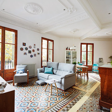 CASA MODERNISTA-INTERIOR NÓRDICO