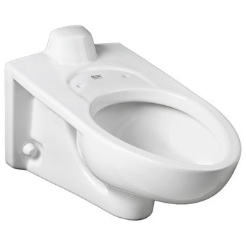 American Standard 3354.101 Afwall Millennium Elongated Toilet Bowl Only - White