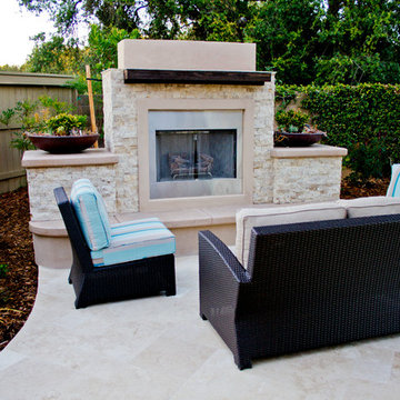 Gold river extensive pool and landscape remodel