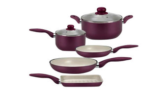 Saucepans and Frying Pans, Set of 7