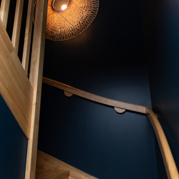 Mise en couleurs d'un appartement en duplex