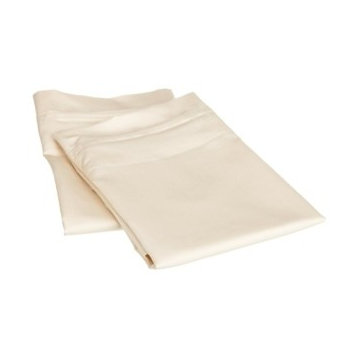 650-Thread Count Egyptian Cotton 2-Piece Standard Pillowcase Set, Ivory