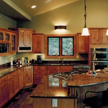 Montana Rustic Kitchen